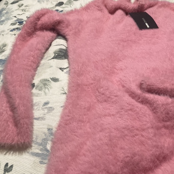 NWT fashion Nova fuzzy sweater dress💗 - Picture 7 of 7